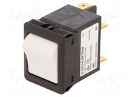 Circuit breaker; Urated: 240VAC; 60VDC; 8A; SNAP-IN; MCB SCHURTER