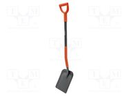 Shovel; L: 1200mm; W: 235mm; Handle mat: metal YATO