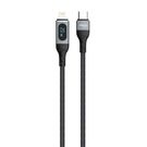 Dudao USB Type C - Lightning cable fast charging PD 20W 1m black (L7MaxL), Dudao
