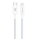 Dudao L6E cable USB Type C - Lightning PD 20W 1m white (L6E), Dudao