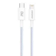 Dudao L6E cable USB Type C - Lightning PD 20W 1m white (L6E), Dudao
