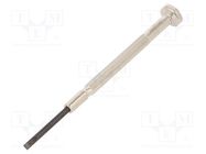 Screwdriver; slot; precision; SL 3; Blade length: 28mm BETA