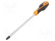 Screwdriver; Pozidriv®; PZ4; BETAGRIP; Blade length: 200mm 