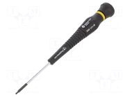 Screwdriver: precision; hex key; HEX 1.5mm; Blade length: 50mm BERNSTEIN