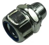 CONDUIT FITTING, STRAIGHT LIQUIDTIGHT, STEEL,12.7MM