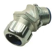 CONDUIT FITTING, 45 DEGREE LIQUIDTIGHT, IRON, 9.53MM