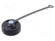 Protection cover; internal thread,threaded joint; strap TE Connectivity