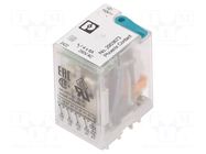 Relay: industrial; 4PDT; Ucoil: 110VDC; 0.05A/30VAC; 0.05A/36VDC PHOENIX CONTACT