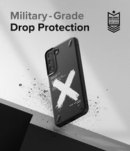 Ringke Onyx Design Durable TPU Cover for Samsung Galaxy S22 + (S22 Plus) black (Graffiti) (), Ringke
