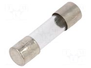 Fuse: fuse; 1A; 250VAC; quick blow; glass; 5x20mm; brass; bulk OPTIFUSE