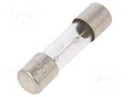 Fuse: fuse; 2.5A; 250VAC; time-lag; glass; 5x20mm; TSC; brass; bulk OPTIFUSE