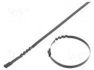 Cable tie; L: 200mm; W: 4.6mm; acid resistant steel AISI 316; 445N RAYCHEM RPG