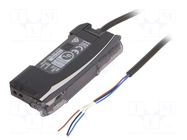 Sensor: optical fiber amplifier; PNP; Connection: cables; 2m OMRON