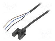 Sensor: photoelectric; Range: 5mm; PNP; DARK-ON,LIGHT-ON; 1m OMRON
