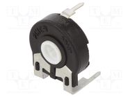 Potentiometer: mounting; horizontal; 1kΩ; 250mW; ±20%; linear PIHER