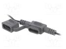 Fuse holder; 10.9mm; 20A; cables; Leads: lead x2; IP67; 58V; 16AWG LITTELFUSE