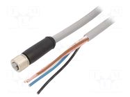 Cable: for sensors/automation; M12; PIN: 5; 5m; plug; 63VDC; 12A MURRELEKTRONIK