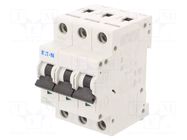 Circuit breaker; 230/400VAC; Inom: 25A; Poles: 3; Charact: B; 15kA EATON ELECTRIC