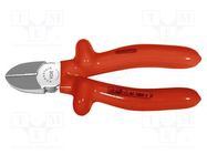 Pliers; side,cutting,insulated; 165mm; Cut: with side face BERNSTEIN
