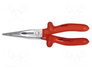 Pliers; insulated,universal,elongated; 205mm BERNSTEIN
