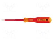 Screwdriver; insulated; slot; SL 2.5; Blade length: 75mm BERNSTEIN