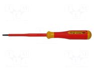 Screwdriver; insulated; slot; SL 3.5; Blade length: 100mm BERNSTEIN