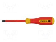 Screwdriver; insulated,slim; PlusMinus PZ-type; PZ/S2 BERNSTEIN