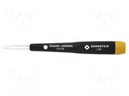 Ceramic trimmer; Bit: hex key; Size: HEX 2.5mm; Blade length: 20mm BERNSTEIN
