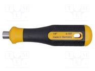 Screwdriver handle; Kind of holder: magnetic; 120mm BERNSTEIN