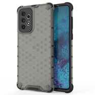 Honeycomb case armored cover with a gel frame for Samsung Galaxy A73 black, Hurtel