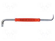 Screwdriver; double-sided; slot; 4x0.8mm; Overall len: 100mm BERNSTEIN