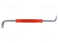 Screwdriver; double-sided; slot; 4x0.8mm; Overall len: 100mm BERNSTEIN