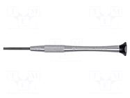 Screwdriver; precision; slot; 2x0.4mm; Blade length: 22mm BERNSTEIN