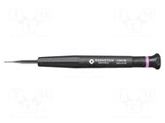 Screwdriver; precision; slot; 0.6x0.15mm; Blade length: 17mm BERNSTEIN