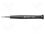 Screwdriver; slot; precision; 1,0x0,2mm; Blade length: 17mm BERNSTEIN