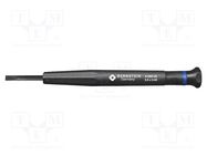 Screwdriver; slot; precision; 2,5x0,4mm; Blade length: 17mm BERNSTEIN