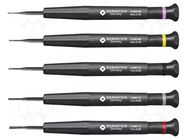 Kit: screwdrivers; precision; slot; 5pcs. BERNSTEIN