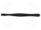 Tweezers; Blade tip shape: shovel; Tweezers len: 145mm; ESD BERNSTEIN