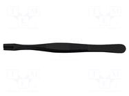 Tweezers; Blade tip shape: shovel; Tweezers len: 145mm; ESD BERNSTEIN