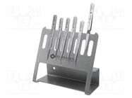 Kit: tweezers; for precision works; 6pcs. BERNSTEIN