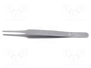 Tweezers; 125mm; Blades: narrowed; Blade tip shape: flat,rounded BERNSTEIN