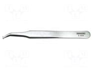 Tweezers; 120mm; Blade tip shape: trapezoidal; universal BERNSTEIN