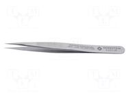 Tweezers; 110mm; Blade tip shape: sharp; universal BERNSTEIN