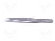 Tweezers; 120mm; Blade tip shape: sharp; universal BERNSTEIN