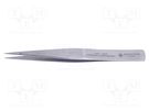Tweezers; 140mm; Blade tip shape: sharp; universal BERNSTEIN