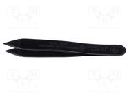 Tweezers; Blade tip shape: sharp; Tweezers len: 90mm; Blades: wide BERNSTEIN
