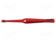 Tweezers; 160mm; Blade tip shape: shovel; universal BERNSTEIN