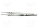 Tweezers; 125mm; Blade tip shape: rounded; universal BERNSTEIN