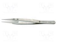 Tweezers; 125mm; Blade tip shape: flat; universal BERNSTEIN