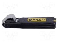 Stripping tool; Øcable: 8÷28mm; Wire: round; Tool length: 140mm BERNSTEIN
